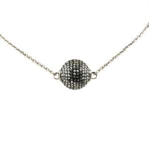 Chanel Cc Logo Ball Pendant Necklace #208580C88B